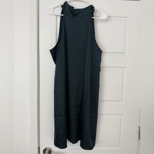 Banana Republic Teal Emerald Backless Dress